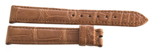 Chronoswiss 16mm x 14mm Brown Alligator Leather Watch Band CS