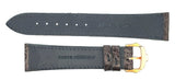 Raymond Weil 20mm x 15mm Gray Leather Watch Strap Band