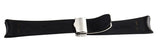 Raymond Weil Mens 22mm Black Rubber Watch Band Strap