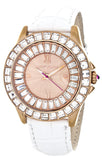 Betsey Johnson Women's Analog Leather Strap Watch BJ00004-07