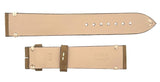 Montblanc 20mm x 18mm Dark Green Leather Men's Watch Band Strap FCB