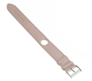 Pequignet Sorella Women's 19mm Pink Leather Watch Band Strap