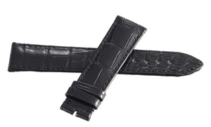 Authentic Corum Swiss 20mm x 18mm Black  Alligator Leather Watch Band 91-03