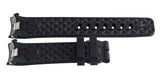 IWC Ingenieur 22mm x 20mm Black Rubber Men's Watch Band Strap QAT 41727