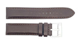 Fossil Men's 20mm Brown Leather Watch Band Strap Silver Buckle