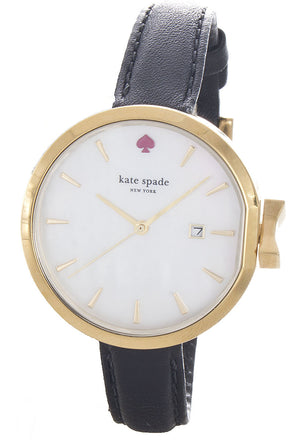 Kate Spade New York Women's White Mother of Pearl Dial Park Row Watch KSW126