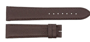Montblanc 19mm x 17mm Brown Leather Men's Watch Band Strap FSK