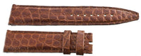 Corum 21mm x 18mm Brown Alligator Leather Mens Watch Band Strap NEW