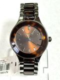 DKNY NY8650 Brown Dial Steel and Turtoise Ladies Watch
