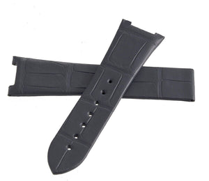 Omega 24mm x 18mm Navy Blue Leather Watch Band Strap CUZ011245 JIA