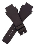 Richard Mille 19mm x 18mm Brown Rubber Watch Band Strap 63-02S OEM Genuine