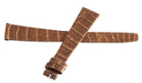 Girard Perregaux 15mm x 10mm Brown Alligator Leather Watch Band Strap