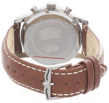 Rotary Men's Grey Dial Brown Leather Strap Chronograph Watch GS00430/31