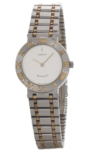 Corum ROMVLVS Women's Silver Dial Two-Tone Stainless Steel Watch