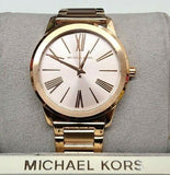 Michael Kors MK3491 Hartman Rose Gold Dial Rose Gold Stainless Women's Watch