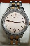 Fossil Ladies Stella Heather Rose Gold Stainless Steel Bracelet Watch BQ1419