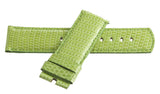 Locman  25mm x 24mm Green Lizard Leather Men's Watch Band