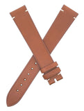 Chopard 19mm x 16mm Brown Genuine Leather Men's Watch Band Strap 125/90