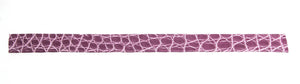 Boucheron 14mm Women's Purple Alligator Leather Watch Strap (S)