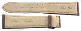 Cartier Men's 22mm x 18mm Browm Alligator Watch Band Strap KD69BM56