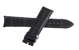 PIAGET 20mm x 18mm Black Alligator Leather Watch Band Strap FZA