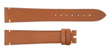 Chopard 19mm x 16mm Brown Genuine Leather Men's Watch Band Strap 125/90
