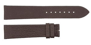 Montblanc 19mm x 17mm Brown Leather Men's Watch Band Strap FRK