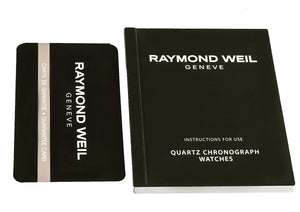 RAYMOND WEIL Brown Watch Instruction & Guarantee Book With Guarantee Card