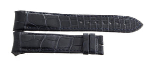 Genuine Arnold & Son 22mm x 20mm Dark Blue Alligator Leather Band