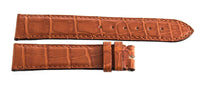 Gerald Genta 20mm x 18mm Dark Haselnut  Leather Watch Band