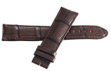 Montblanc Men's 21mm x 18mm Brown Alligator Leather Watch Band Strap PYK