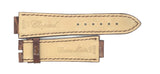 Chopard 22mm x 18mm Brown Shiny Alligator Watch Band Strap 070