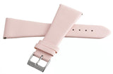 LOCMAN Men's 28mm x 18mm Pink Fabric Silver Buckle Band