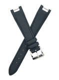 15mm Raymond Weil Shine Black Satin Watch Band Strap