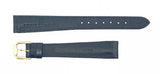 Revue Thommen 13mm Women's Black Leather Watch Band Strap