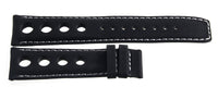 Tissot 20mm x 18mm Black Leather Watch Band Strap