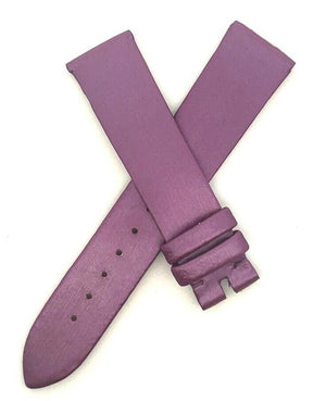 Chopard 18mm x 16mm Purple Satin Violet Watch Band Strap B2804-0003