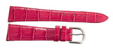 Genuine Anne Klein New York 22mm Pink Alligator Leather Watch Band Strap