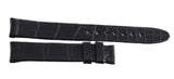 Montblanc Womens 15mm x 14mm Black Alligator Leather Watch Band Strap FSB