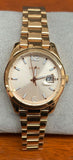 FOSSIL Boyfriend Rose dial Rose Gold-tone Ladies Watch ES3584