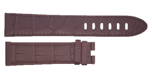 Montblanc 22mm x 20mm Brown Alligator Leather Watch Band Strap FSE