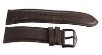 Fossil Men's 24mm Brown Leather Black Buckle Watch Band Strap
