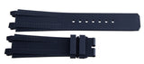Ulysse Nardin 18mm x 18mm Navy Blue Rubber Watch Band