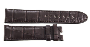 Montblanc 22mm x 20mm Brown Alligator Leather Watch Band Strap FTE