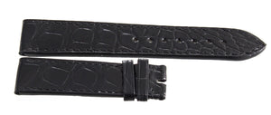 Chopard 20mm x 18mm Black Alligator Watch Band Strap B0200-0514