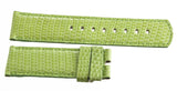 Locman  25mm x 24mm Green Lizard Leather Men's Watch Band
