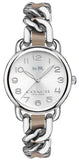 Coach 14502254 Delancey Silver Dial Stainless Steel Women's Watch