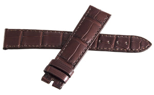 Genuine Chopard 19mm x 16mm Brown Alligator Watch Band Strap 115 B0208-0074