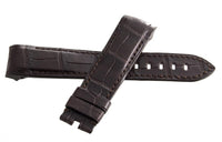 Genuine Arnold & Son 24mm x 20mm Brown Alligator Leather Watch Band Strap