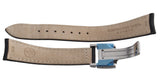 Raymond Weil Men's 20mm x 16mm Black Leather Band Silver Buckle Watch Band V3.15